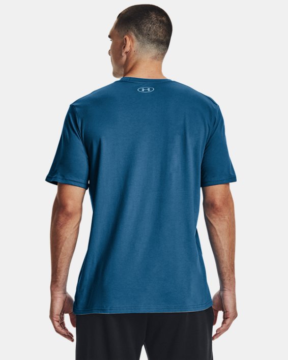 Men's UA GL Foundation Short Sleeve T-Shirt in Blue image number 1
